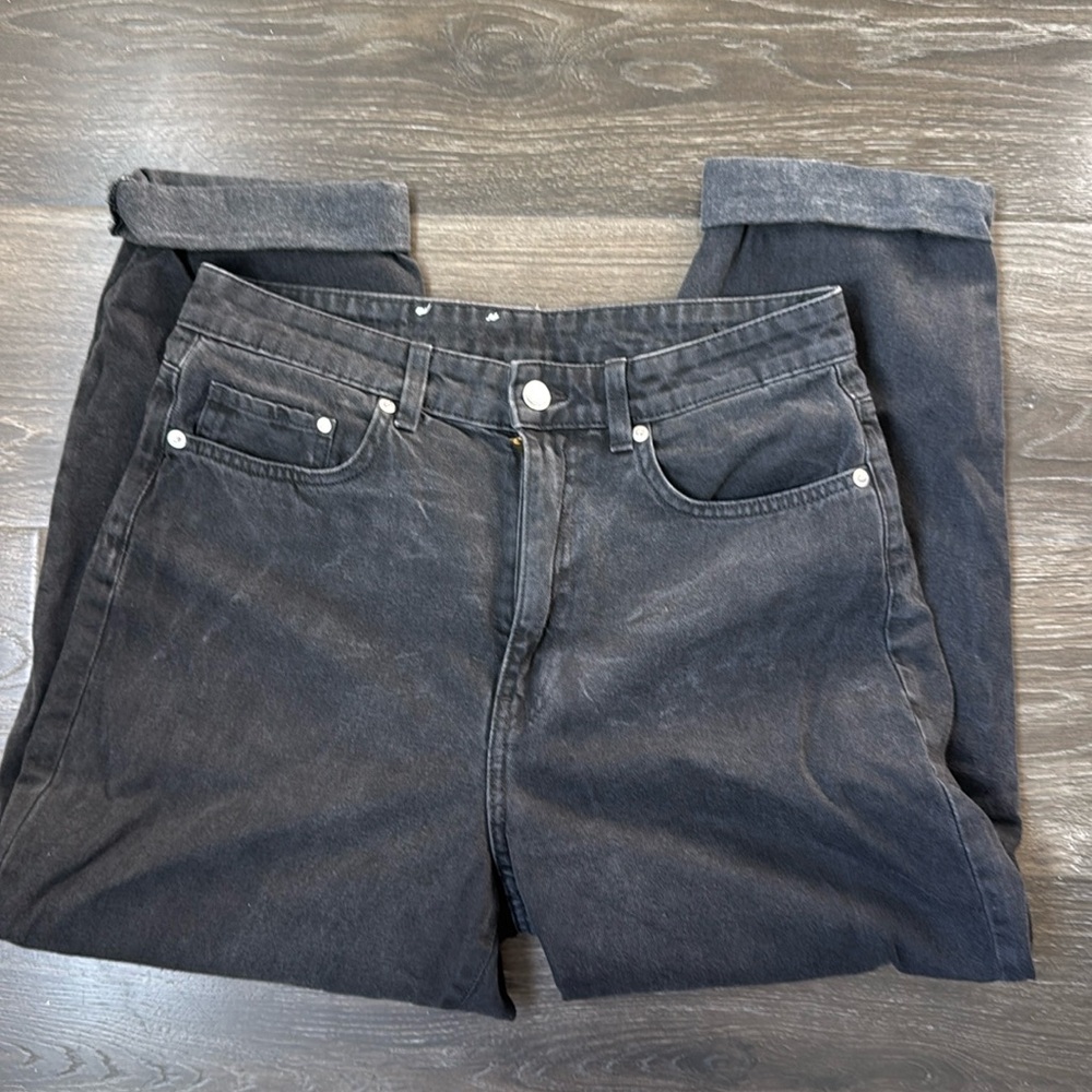 H&M Ultra high waist mom jeans